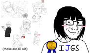 Slvt4BIBISI_(namefag) armband award entiral_(user) junibooru_(user) meta:op_took_a_selfie_of_xerself meta:tagme nate nazism pigtails symbol text variant:chudjak variant:soyak // 1280x720 // 339.6KB