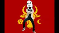 animated dance flag full_body gangnam_style glasses moldavia moldova open_mouth romania song stubble variant:cobson // 852x480, 126.4s // 62.2MB