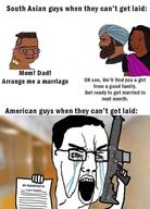 bloodshot_eyes brown_skin closed_mouth country crying flag flag:india glasses gun incel india indian manifesto nordic_chad open_mouth school_shooter text united_states variant:chudjak variant:wojak wojak zoomer // 691x960 // 89.7KB