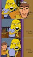 'nished 2soyjaks angry artist:conservativewaluigi ascence_(user) ban barney_gumble beard closed_mouth clothes glasses green_eyes hat janny joel_(user) meta:namefags moe_szyslak namefag_drama namefags open_mouth subvariant:chudplier the_simpsons variant:chudjak variant:feraljak variant:markiplier_soyjak // 700x1197 // 873.4KB