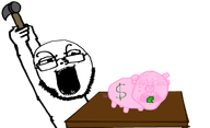 bald drawing eyebrows glasses hammer holding_object nose open_mouth pig pig_nose piggy_bank scared soyjak stubble teeth variant:coinjak variant:gapejak // 2478x1508 // 501.0KB