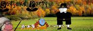 banner blue_skin feather native_american pilgrim red_skin soyjak_party subvariant:massjak subvariant:wholesome_soyjak thanksgiving tranny turkey_(animal) variant:bernd variant:chudjak variant:gapejak // 600x200 // 36.0KB
