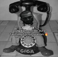 arm aura buff clothes foot full_body gigachad glove green_skin hamd leg meta:not_oc nas:gigachad phone sitting text