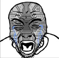 artificial_intelligence crying robot tear variant:rupturejak white_background // 424x417 // 162.1KB