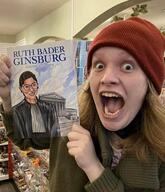 holding_book holding_object irl irl_background open_mouth pointing_finger soyjak variant:unknown white_skin // 826x960 // 96.6KB
