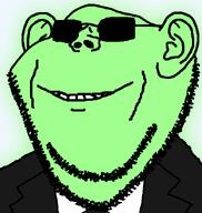 black_jacket central_intelligence_agency clothes ear federal_bureau_of_investigation glasses glowie glowing green_skin necktie smile suit suit_and_tie sunglasses variant:impish_soyak_ears white_shirt // 598x632 // 41.8KB black_jacket central_intelligence_agency clothes ear federal_bureau_of_investigation glasses glowie glowing green_skin necktie smile suit suit_and_tie sunglasses variant:impish_soyak_ears white_shirt // 598x632 // 41.8KB
