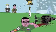 atomic_bomb chechen flag:ukraine flag:united_states joe_biden russia russo_ukrainian_war soldier subvariant:hornyson subvariant:unbotheredchud ukraine variant:chudjak variant:cobson // 1280x733 // 121.8KB