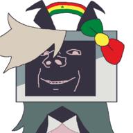 FPEgem Ruby_FPE aryan blond bow flag flag:senegal fundamental_paper_education robot senegal star_(symbol) subvariant:wholesome_soyjak variant:gapejak // 800x800 // 12.3KB