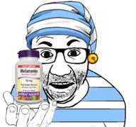 bell bottle clothes glasses hand meds melatonin pajamas perro_hold pill soyjak stubble text variant:el_perro_rabioso // 430x400 // 135.9KB