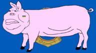 animal arm closed_mouth coat country ear fat flag flag:cherkasy_oblast flag:ukraine full_body lips mace oblast of pig pink_skin series:oblasts_of_oinkraine soyjak swine sword tail ukraine variant:meximutt // 1780x992 // 125.0KB