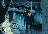 2soyjaks anime black_fur buff building collar dog ear fur furry gin_(ginga) ginga_nagareboshi_gin grey_fur hanging leash meta:tagme no_glasses sniper_(ginga) tree variant:bernd variant:chudjak // 2100x1500 // 1.5MB