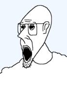 cartoon ear glasses open_mouth soyjak stubble the_mystery_of_the_third_planet variant:unknown // 414x577 // 18.2KB