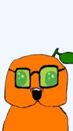 ass brimstone butt froot froot_(user) glasses leaf oh_my_god_she_is_so_attractive open_mouth orange_skin poopson stem variant:assholejak // 374x667 // 69.7KB