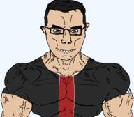 muscles roblox soyjak subvariant:muscular_chud teeth transparent transparent_background variant:chudjak // 1059x929 // 76.7KB