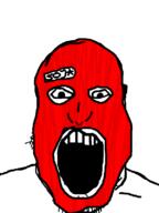 balaclava fat masno masny_ben open_mouth poland polish red soyjak stubble text variant:markiplier_soyjak // 600x800 // 29.7KB