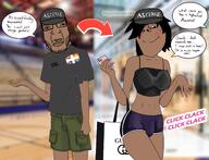 arm arrow ascence_(user) big_breasts blush brimstone clothes coal ear earring esl flag:quebec_pride gay glasses gucci hand hat high_school leg meta:namefags quebec series:the_troonout soyjak speech_bubble subvariant:chudplier subvariant:terryjak text tranny trans troon tshirt variant:chudjak variant:markiplier_soyjak ywnbaw // 2048x1564 // 2.5MB