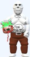 3d ack baldis_basics blood blood_from_neck blood_on_face bloodshot_eyes dave_and_bambi dead death evil fat frog froge gore ominous paint_3d rape spine subvariant:cobson_front subvariant:hornyson ugly variant:cobson // 616x1160 // 336.5KB