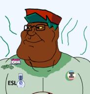 award boyfriend_(friday_night_funkin') brown_skin esl fnf_pedo friday_night_funkin' glasses map_pedophile rule_34 soyjak stink_lines subvariant:mexiaryan variant:meximutt yellow_sclera // 886x927 // 136.9KB