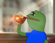 amphibian animal big_nigger_lips eyes frog green_skin kermit_the_frog nas:pepe nigger_lips pepe pepe_the_frog sipping_coffee tea // 498x387 // 200.9KB