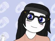 animated anime avengers beanie dance female femjak fukkireta glasses ochame_kinou open_mouth smug soyjak stubble variant:a24_slowburn_soyjak variant:soyak variant:soytan // 1024x768, 90s // 22.0MB