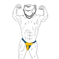 arm buff closed_mouth ear erection hand penis smile soyjak stubble sweden variant:impish_soyak_ears // 1280x1280 // 199.9KB