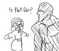 buff clothes drawing dress female glasses hair headband open_mouth soyjak text variant:soytan // 741x650 // 288.4KB