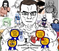 award buff coomer_artstyle crystal_cafe drawfag glasses i_love meta:tagme revjak smile text variant:chudjak variant:mameson variant:soytan // 1059x929 // 633.1KB