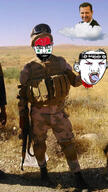 ack arabic arabic_text bashar_alassad beard beheaded blood cloud dead decapitated decapitation flag:islamic_state flag:syria glasses headband headless irl_background irl_photo isis islam islamic islamic_state laughing president salafi stubble subvariant:chudjak_front subvariant:muscular_chud sunni syria syrian variant:chudjak variant:kuzjak white_skin // 540x960 // 181.9KB
