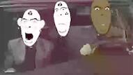 3soyjaks animated biting_lip black_skin blush car dance distorted driving ear earring glasses haddaway nose_piercing open_mouth painted_nails queen_of_spades smile smug sound soyjak stubble subvariant:hornyson tattoo variant:cobson video what_is_love yellow_teeth // 500x280, 240.7s // 15.9MB