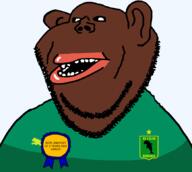 3 as_vita_club association_sportive_vita_club award bantu black_dolphin brown_skin clothes dark_skin democratic_republic_of_congo dolphin ear football hair jersey kinshasa linafoot lips mutt open_mouth puma_(brand) soccer soyjak star_(symbol) stubble subvariant:impish_amerimutt teeth text transparent transparent_background variant:impish_soyak_ears vita_club years yellow_text // 867x775 // 48.7KB