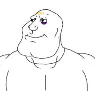 blue_eyes bruise bruised_eye buff chin hair injury muscles slavic smile subvariant:mexiaryan subvariant:slavaryan subvariant:slavmutt variant:meximutt // 888x849 // 30.4KB