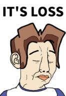 brown_hair closed_eyes closed_mouth ctrl_alt_del_(webcomic) ear hair its_over loss sad soy_parody soyjak text variant:chudjak white_skin // 640x934 // 217.6KB