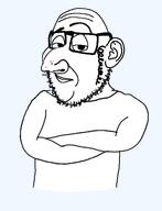 crossed_arms ear jewish_nose judaism kike kike_nose smug transparent_background variant:smugjak // 1571x2056 // 443.6KB