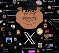 alx babylon_bee brown_skin closed_mouth clothes colin_rugg doge ear elon_musk fat glasses grok hair hat ian_miles_cheong lex_fridman libs_of_tiktok lips logo mario_nawfal meta:tagme mutt series:muttverse subvariant:branigger t_shirt tesla text twitter variant:brandon variant:meximutt wall_street_bets x yellow_eyes // 1534x1382 // 996.5KB