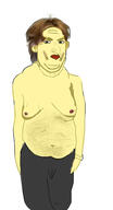 fat gynaecomastia loose_skin neovagina yellow_hair // 1881x3464 // 391.6KB