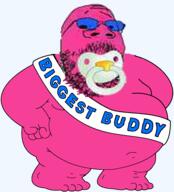 baby bald biggest_boy binky blue_glasses doll_(user) family_guy fat full_body glasses jpeg_compression low_quality mustache naked pacifier pink_skin sash small_eyes standing stubble text translucent translucent_background transparent transparent_background variant:gapejak // 870x960 // 257.4KB