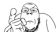 angry arm beard body finger glasses hand looking_at_you nose pointing pointing_at_viewer series:fusionjaks stubble template transparent_background variant:gapejak variant:soyjak_neo // 686x386 // 20.9KB