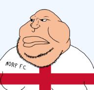 closed_mouth countrywar england fat flag flag:england norf_fc north_england obese soccer soyjak stubble transparent_background united_kingdom variant:meximutt white_skin // 888x849 // 16.9KB