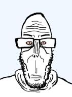 beard glasses subvariant:euromutt surprised template transparent_background variant:markiplier_soyjak // 590x796 // 15.4KB