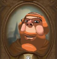 Anno_1404 Brother_Hilarius artist:salsamaster beard glasses orange_hair smile soyjak trader ubisoft variant:gapejak video_game // 860x893 // 769.2KB