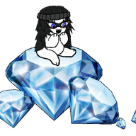 animal animated beanie bear blue_eyes bury_pink_gril ext=gif female full_body gem glasses hair open_mouth sitting soyjak variant:soytan // 758x603 // 205.1KB