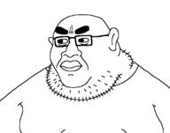 angry big_lips breasts chud double_chin ear fat glasses head merge obese series:fusionjaks series:muttverse stubble subvariant:incel_chudjak torso variant:chudjak variant:meximutt // 1152x908 // 37.7KB