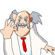 dr_wily grey_hair hand lab_coat mega_man necktie old scientist shading variant:syndromejak white_shirt // 768x768 // 38.9KB