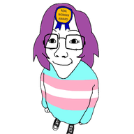 award brimstone coal dust falsenuke flag:transgender_pride_flag glasses joyjak meta:not_oc purple_hair real_woman_award subvariant:59_percent subvariant:bridget tranny transgender_flag troon troonella variant:bernd variant:derpson variant:gapejak wnbaw ywnbaw // 2048x2048 // 848.5KB