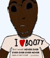 booty booty_warrior fleece_johnson gay homosexual i_love prisoner rape subvariant:hornyson variant:cobson // 787x900 // 214.1KB