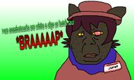 animal artist:crimsonvoidhydra1488 brap brown_skin cat clothes ear furfag greentext hair hat jimbo_(namefag) jimbo_is_a_shitskin_nigger_faggot_pooner_loving_erping_faggot_closeted_furfag_’cord_schlogtranny_shroomnigger jimbrap meta:namefags my_name_is_(sticker) nigger niko_(oneshot) oneshot oneshot_pedo_nigger oneshotfag red_text redraw scarf shitskin text variant:alicia // 1250x750 // 180.4KB