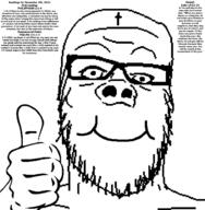 2024 christ christianity closed_mouth cross glasses god hair hand holy_spirit luke_(bible) luke_14:12 luke_14:13 luke_14:14 november november_4 philippians_(bible) philippians_2:1 philippians_2:2 philippians_2:3 philippians_2:4 psalm_(bible) psalm_131:1 psalm_131:2 psalm_131:3 smile soyjak stubble text thumbs_up variant:a24_slowburn_soyjak wordswordswords // 1800x1836 // 130.7KB