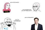 2soyjaks anger_mark angry arm blue_checkmark censored closed_mouth concerned daddy's_girl egirl elon_musk female glasses hand hands_up mark_of_the_beast onlyfans open_mouth stubble subvariant:soyak_(irritated) text twitter twitter_checkmark variant:soyak variant:wojak wojak // 1355x921 // 400.1KB