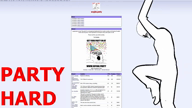 4chan confetti crossed_eyes crying dance flashing link meta:featured party party_hard party_hat selfish_little_fuck song soyjak_party variant:a24_slowburn_soyjak variant:cryboy_soyjak variant:tony_soprano_soyjak // 850x480, 12s // 2.3MB
