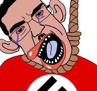 amerimutt hanging nazism rope subvariant:ackmutt subvariant:chudjak_front subvariant:patrick variant:chudjak // 768x719 // 267.6KB